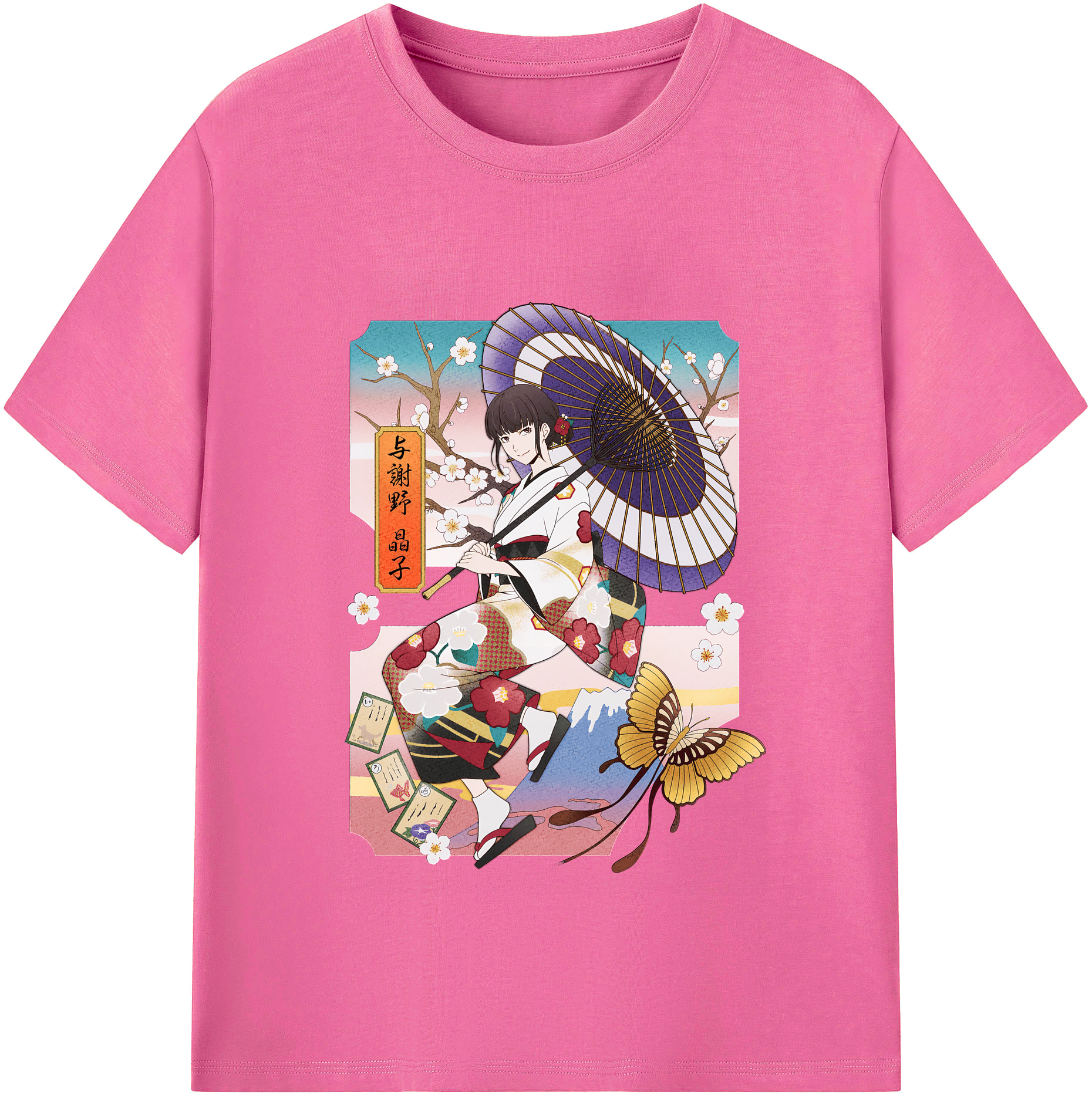 （画像用） 文豪ストレイドッグス Bungo Stray Dogs レディースカジュアルプリントTシャツ（綿100％）